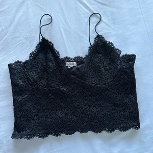 Black Lace Top from Garage